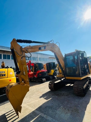 0.33 CBM CAT 307E2 μεταχειρισμένο σκάφος Caterpillar Excavator Ιαπωνία κατασκευασμένο μεταχειρισμένο σκάφος Crawler Excavator 7 τόνων Μηχανήματα κατασκευής