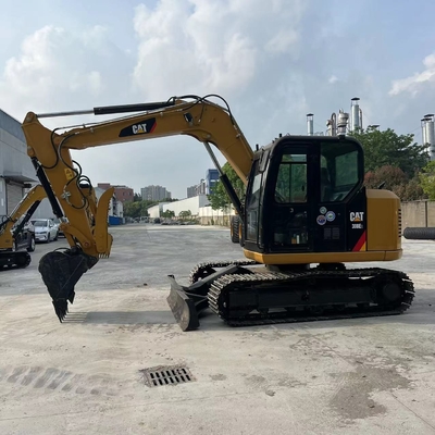 8 τόνων CAT 308E2 μεταχειρισμένη σκάφτρα Caterpillar Excavator Ιαπωνίας μεταχειρισμένη CAT Crawler Excavator κατασκευαστική μηχανή