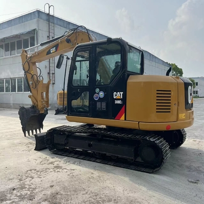 8 τόνων CAT 308E2 μεταχειρισμένη σκάφτρα Caterpillar Excavator Ιαπωνίας μεταχειρισμένη CAT Crawler Excavator κατασκευαστική μηχανή