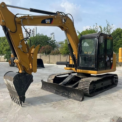 8 τόνων CAT 308E2 μεταχειρισμένη σκάφτρα Caterpillar Excavator Ιαπωνίας μεταχειρισμένη CAT Crawler Excavator κατασκευαστική μηχανή