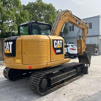 8 τόνων CAT 308E2 μεταχειρισμένη σκάφτρα Caterpillar Excavator Ιαπωνίας μεταχειρισμένη CAT Crawler Excavator κατασκευαστική μηχανή