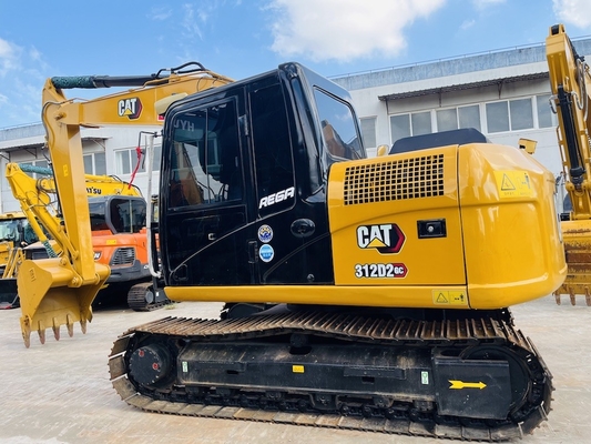 12 τόνους 90% καινούργιο CAT 312D2GC μεταχειρισμένο σκάφος Caterpillar Excavator Χρησιμοποιούμενο CAT Crawler Excavator CAT 312D Μηχανήματα κατασκευής