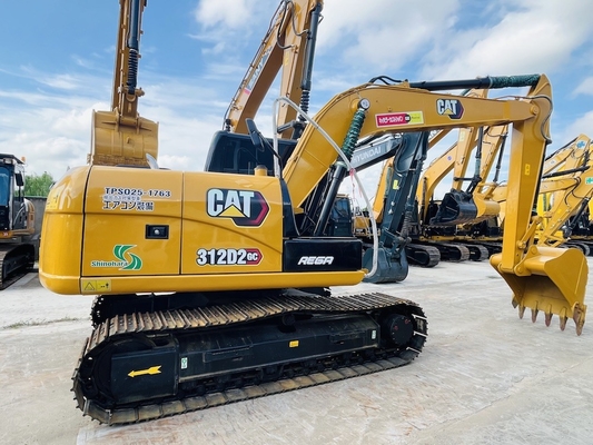 12 τόνους 90% καινούργιο CAT 312D2GC μεταχειρισμένο σκάφος Caterpillar Excavator Χρησιμοποιούμενο CAT Crawler Excavator CAT 312D Μηχανήματα κατασκευής