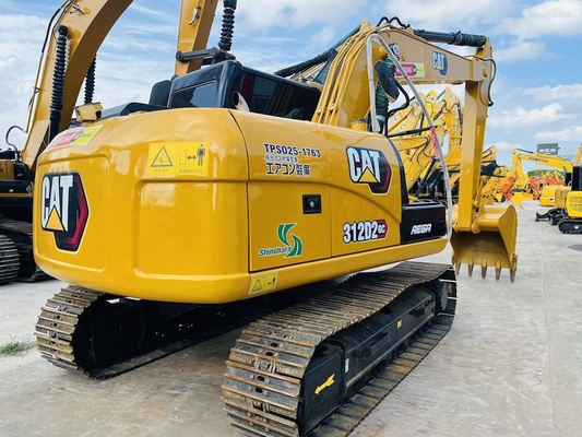 12 τόνους 90% καινούργιο CAT 312D2GC μεταχειρισμένο σκάφος Caterpillar Excavator Χρησιμοποιούμενο CAT Crawler Excavator CAT 312D Μηχανήματα κατασκευής