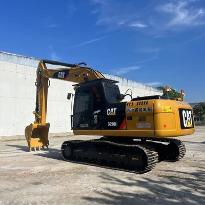 100% αρχική μεταχειρισμένη CAT Caterpillar 320D Crawler 1m3 χωρητικότητα Υδραυλική εξορυκτήρας