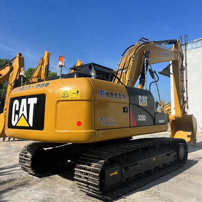 100% αρχική μεταχειρισμένη CAT Caterpillar 320D Crawler 1m3 χωρητικότητα Υδραυλική εξορυκτήρας