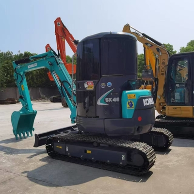 Μίνι εκσκαφέας πρωτότυπο 80% νέο Kobelco Sk40 Χρησιμοποιούμενο υδραυλικό εκσκαφέας εκσκαφέας μεταχειρισμένου 4 τόνων Digger