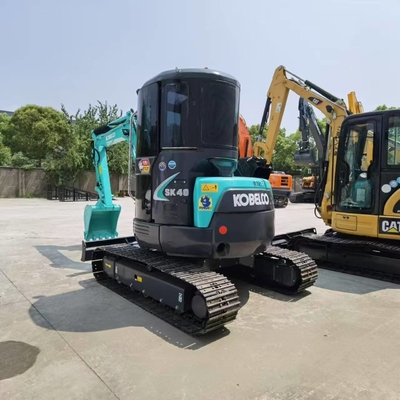Μίνι εκσκαφέας πρωτότυπο 80% νέο Kobelco Sk40 Χρησιμοποιούμενο υδραυλικό εκσκαφέας εκσκαφέας μεταχειρισμένου 4 τόνων Digger