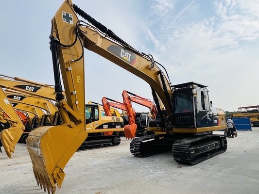 100% Ιαπωνική κατασκευή Χρησιμοποιούμενη CAT 320D2 Caterpillar Excavator Δεύτερο χέρι Υδραυλική αναρρίχηση Excaver 1CBM χωρητικότητα κουβάς