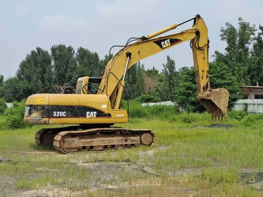 Αρχικό CAT 320C Χρησιμοποιούμενο σκάφος 20 τόνων μεταχειρισμένο σκάφος CAT με κινητήρα CAT 3066ATAAC