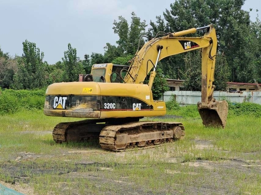Αρχικό CAT 320C Χρησιμοποιούμενο σκάφος 20 τόνων μεταχειρισμένο σκάφος CAT με κινητήρα CAT 3066ATAAC