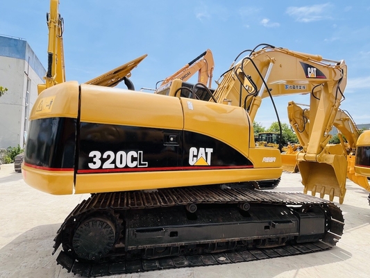 Ιαπωνία Αρχική CAT 320CL Χρησιμοποιούμενη υδραυλική εκσκαφή 20 τόνων Χρησιμοποιούμενη CAT Digger 1m3 1CBM Εκσκαφή Caterpillar