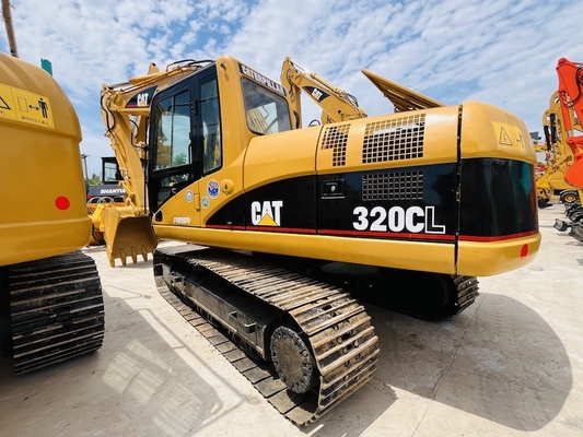 Ιαπωνία Αρχική CAT 320CL Χρησιμοποιούμενη υδραυλική εκσκαφή 20 τόνων Χρησιμοποιούμενη CAT Digger 1m3 1CBM Εκσκαφή Caterpillar