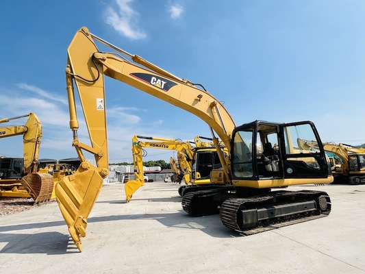 CAT 320C Χρησιμοποιούμενος εξορυκτής με μέγιστο βάθος ανασκαφής 6550 mm και μοντέλο κινητήρα CAT 3066