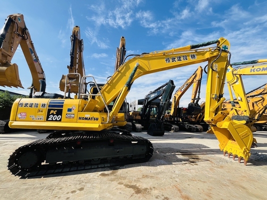 Αρχικό μεταχειρισμένο σκάφος Komatsu PC200-8 Secondhan Crawer σκάφος PC200-7 PC220-8