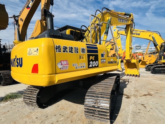 Αρχικό μεταχειρισμένο σκάφος Komatsu PC200-8 Secondhan Crawer σκάφος PC200-7 PC220-8