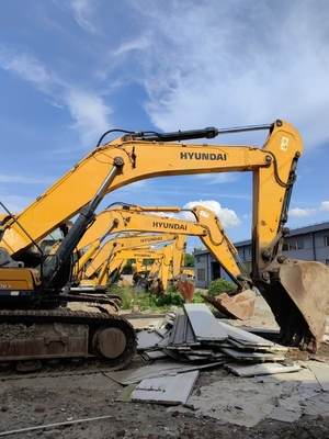 48 τόνων Οριζιακό μεταχειρισμένο Hyundai R485LVS Crawler Excavator Χρησιμοποιούμενο Hyundai Digger προς πώληση