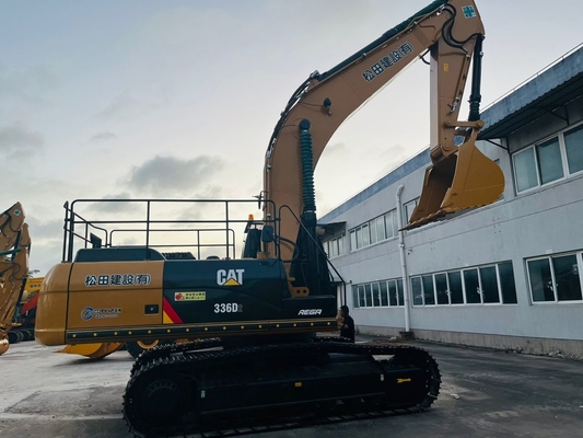 Αρχική CAT 336D μεταχειρισμένη εκσκαφέας, Caterpillar Χρησιμοποιούμενη εκσκαφέας Crawler 36 τόνων Οικοδομικό εξοπλισμό