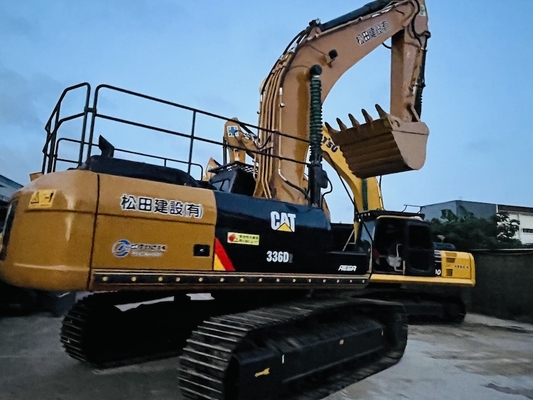 Αρχική CAT 336D μεταχειρισμένη εκσκαφέας, Caterpillar Χρησιμοποιούμενη εκσκαφέας Crawler 36 τόνων Οικοδομικό εξοπλισμό