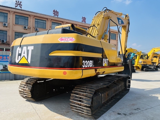 Γιαπωνέζικη αρχική CAT 320BL μεταχειρισμένη εκσκαφέας, 20 τόνων Caterpillar χρησιμοποιημένη Crawler Digger CAT 3066T κινητήρας