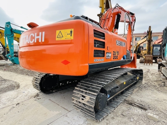20 τόνων Ιαπωνία Χρησιμοποιούμενη Hitachi ZX200-3G Crawler Excavator ISUZU Μηχανή