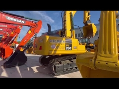 20 τόνους 100% μεταχειρισμένο Komatsu PC200-8 Excavator Crawler Used Digger Ιαπωνία
