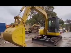 7 τόνους Χρησιμοποιούμενος εξορυκτής PC78US Komatsu Χρησιμοποιούμενος εξορυκτής Komatsu Crawler Οικοδομικές μηχανές