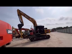 21 τόνους Χρησιμοποιούμενος υδραυλικός εξορυκτής Sany SY215C Εξόρυξη δεύτερου χειριστή με χωρητικότητα κουβάς 1,1 M3